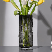 25cm Glacier Glass Vase