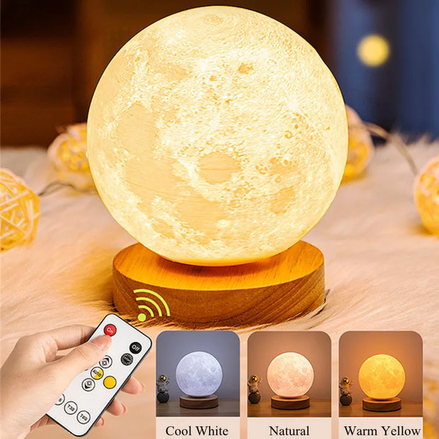 For Sale 3D LED Moon Night Lamp