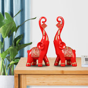 Nordic Style Resin Elephant Statue