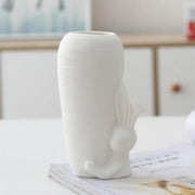 Modern White Ceramic Vase