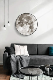 Modern 3D Moon Led Wall Lamp