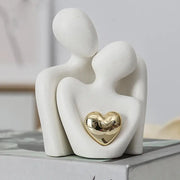 Nordic Decorative Abstract Couple Statue