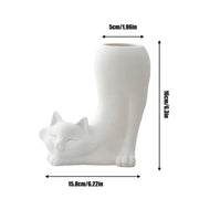 Modern White Ceramic Vase