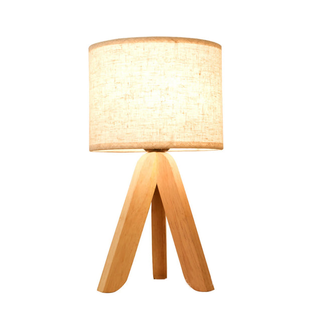 LED Wooden Bedside Lamp