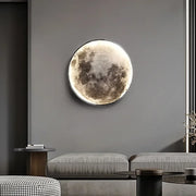 Modern 3D Moon Led Wall Lamp