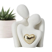 Nordic Decorative Abstract Couple Statue