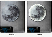 Modern 3D Moon Led Wall Lamp