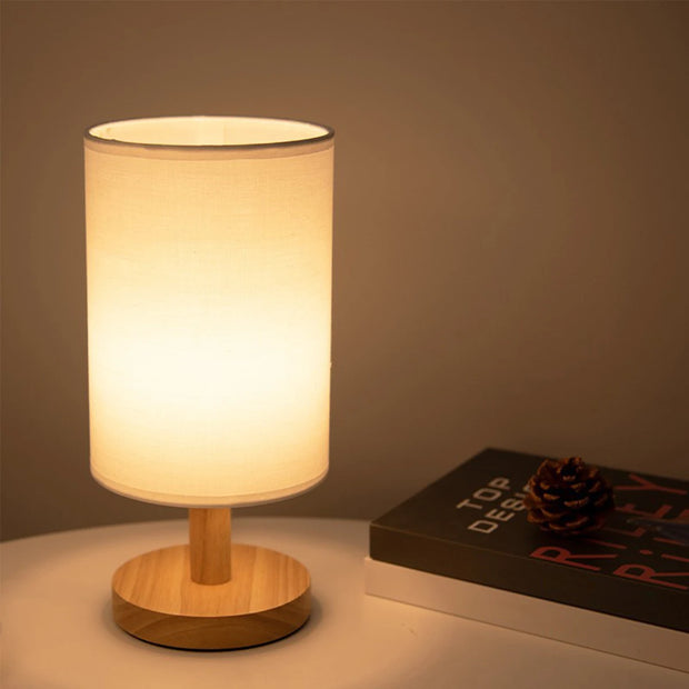 Solid Wood Night Lamp