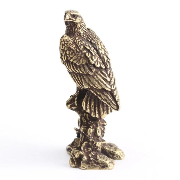 Brass Eagle Statue