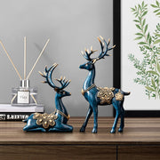 Deer Figurine Sculpture Ornament