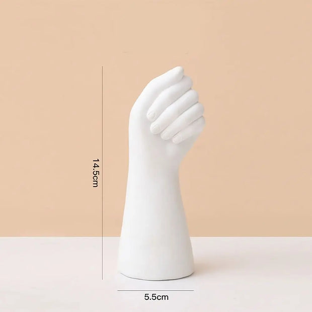 Arm Shape Ceramic vase