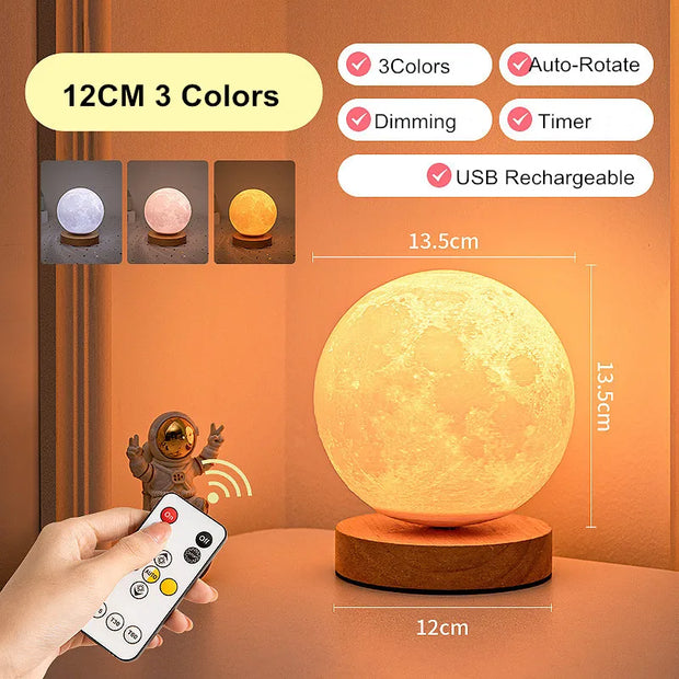 Creative 3D Led Moon Night Lamp