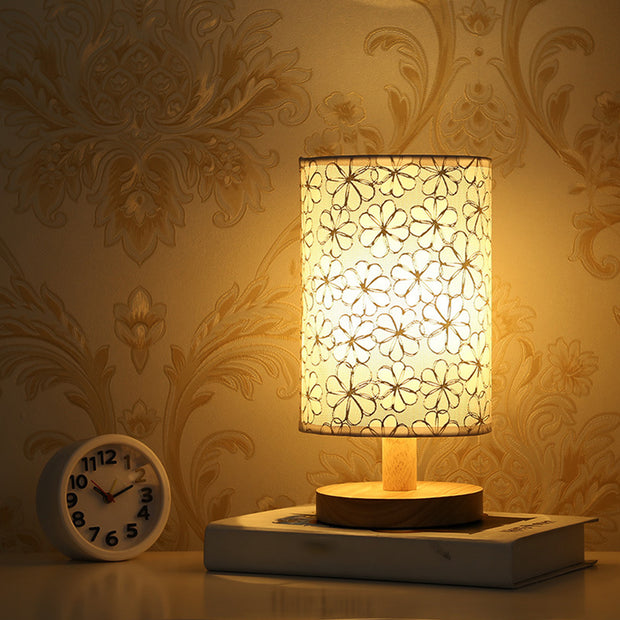 Solid Wood Night Lamp