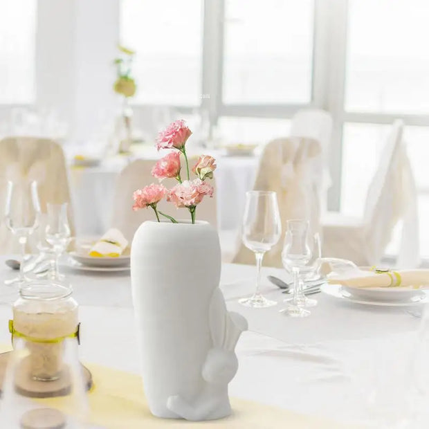 Modern White Ceramic Vase