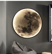 Modern 3D Moon Led Wall Lamp