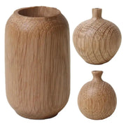 Rustic Wood Vase