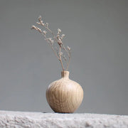 Rustic Wood Vase