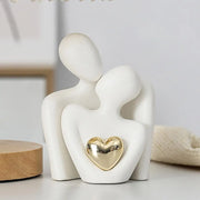 Nordic Decorative Abstract Couple Statue