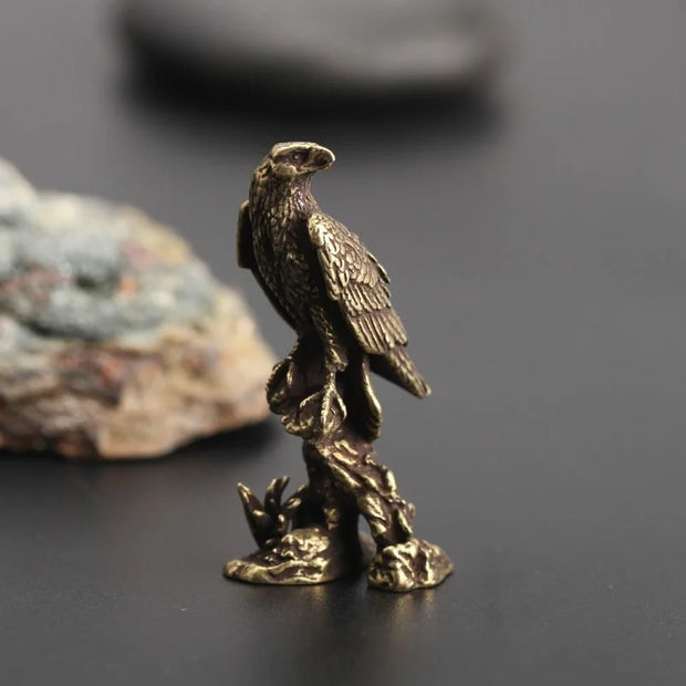 Brass Eagle Statue