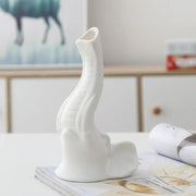 Modern White Ceramic Vase